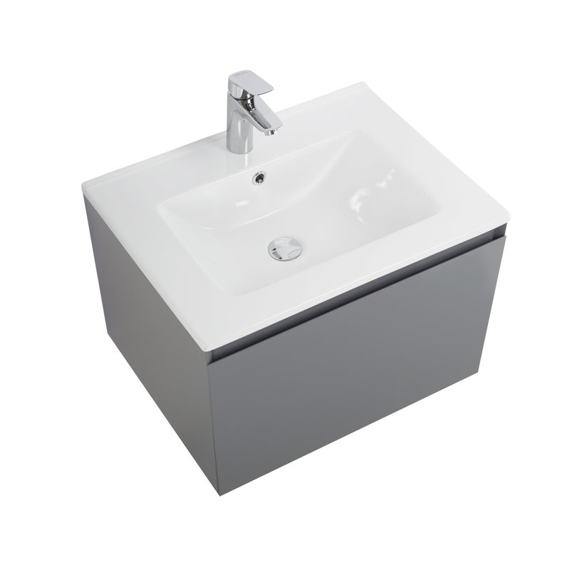 Тумба под раковину без столешницы Art&Max Латина (Latina) 60 подвесная, серая