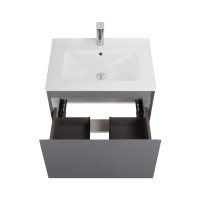 Тумба под раковину без столешницы Art&Max Латина (Latina) 60 подвесная, серая