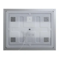 Зеркало BelBagno Kraft 100x80 с подсветкой, сатин