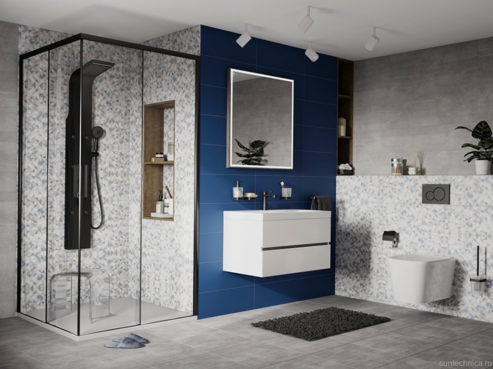 Мебельная раковина Cersanit Moduo 80