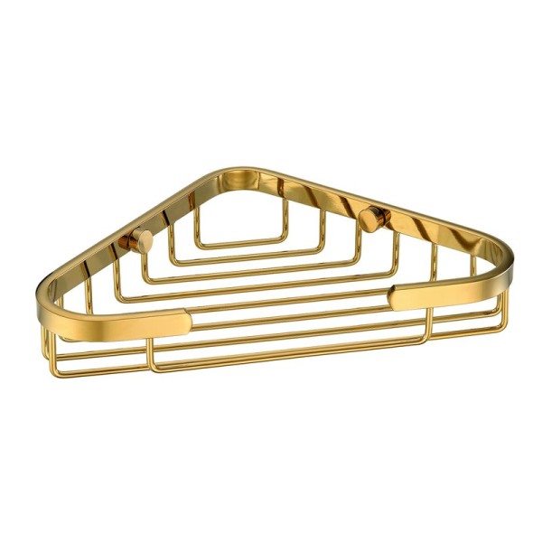 Полка Wasserkraft Sauer K-733POLISHED GOLD угловая, глянцевое золото