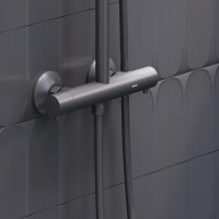 Душевая стойка Damixa Jupiter 977800300 черная матовая