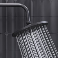 Душевая стойка Damixa Jupiter 977800300 черная матовая