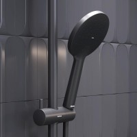 Душевая стойка Damixa Jupiter 977800300 черная матовая