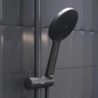 Душевая стойка Damixa Jupiter 977800300 черная матовая Душевая стойка Damixa Jupiter 977800300 черная матовая