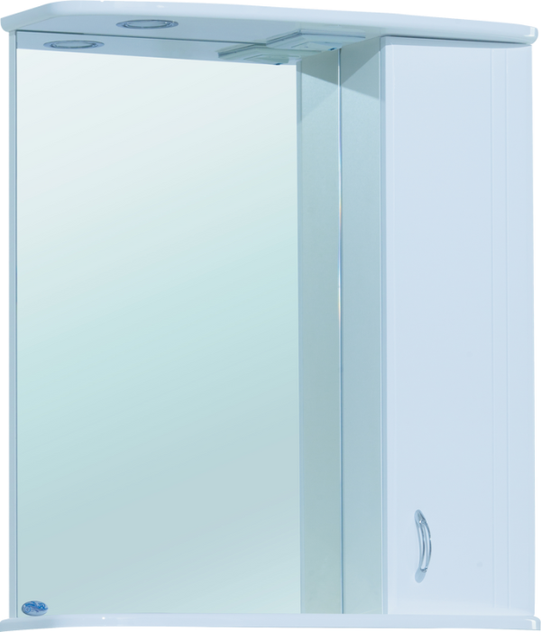 Зеркало Bellezza Астра R 60 белое