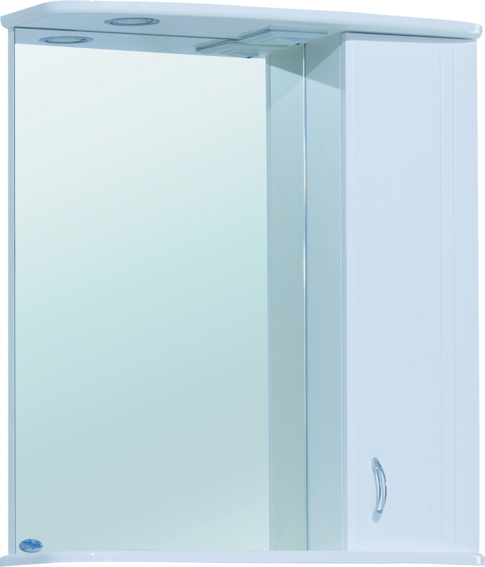 Зеркало Bellezza Астра R 60 белое