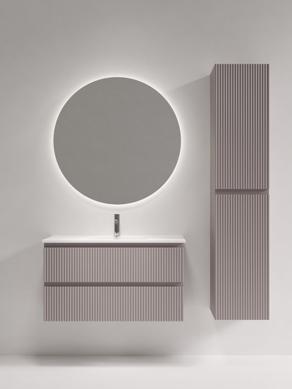 Мебель для ванной комнаты Sancos Snob R 90 Doha Soft, раковина CN7030