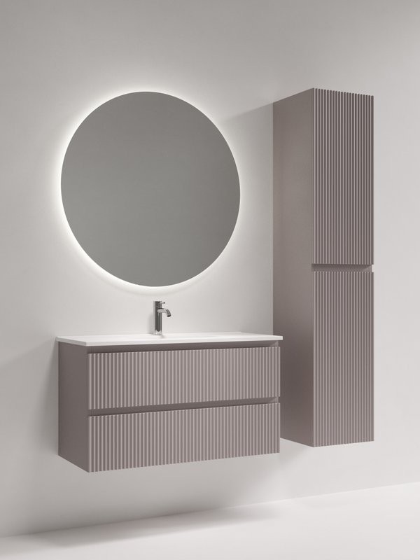 Мебель для ванной комнаты Sancos Snob R 90 Doha Soft, раковина CN7030