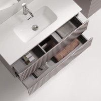 Мебель для ванной комнаты Sancos Snob R 90 Doha Soft, раковина CN7030