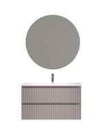 Мебель для ванной комнаты Sancos Snob R 90 Doha Soft, раковина CN7030