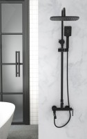 Душевая стойка BelBagno Acqua ACQUA-VSCM-NERO черный матовый
