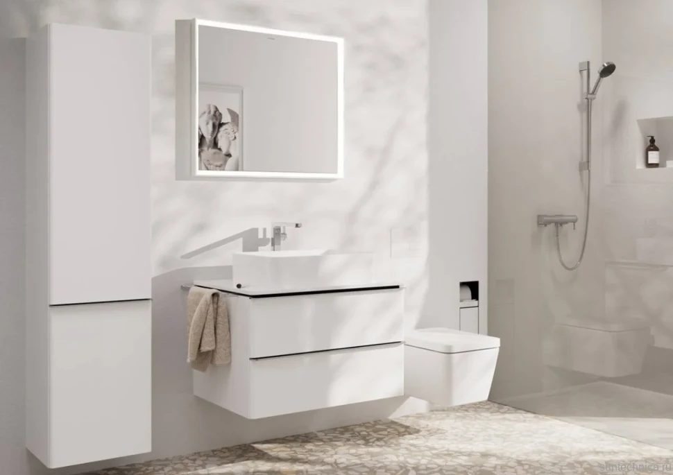 Смеситель для раковины Hansgrohe Tecturis E 240 Fine 73070000 хром