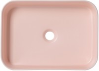 Накладная раковина Allen Brau Fantasy Quad 50x36, розовая