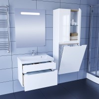 Мебель для ванной комнаты СаНта Лондон 70 подвесная Мебель для ванной комнаты СаНта Лондон 70 подвесная