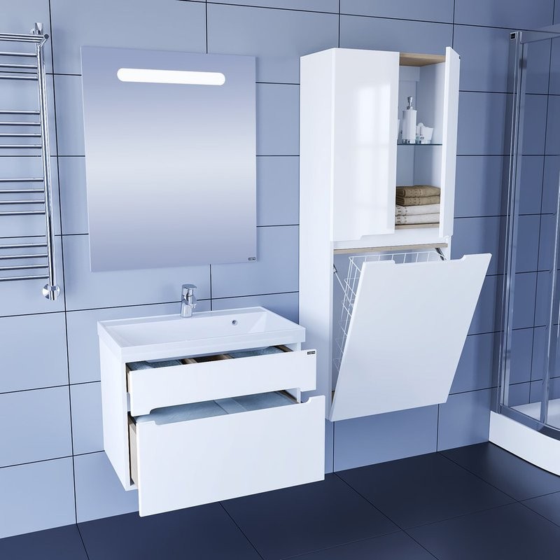 Мебель для ванной комнаты СаНта Лондон 70 подвесная