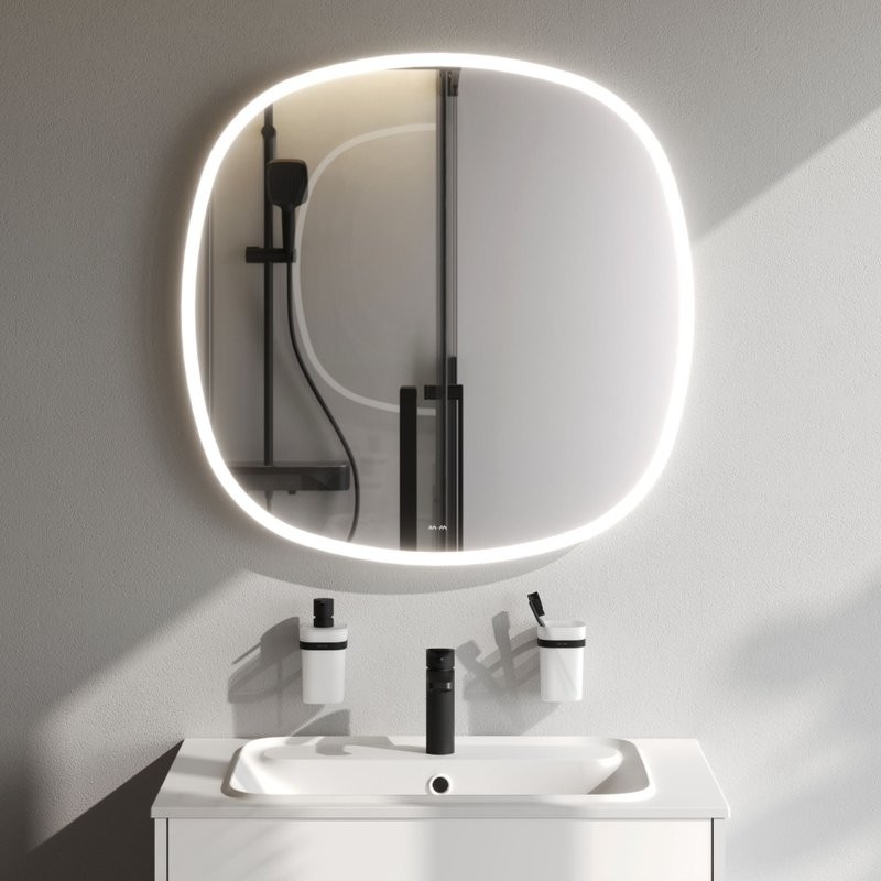 Зеркало AM.PM Func 80 квадратное