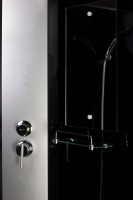 Душевая кабина Niagara Classic NG-2509-14BKT 100х100 см, без крыши, с тропическим  душем