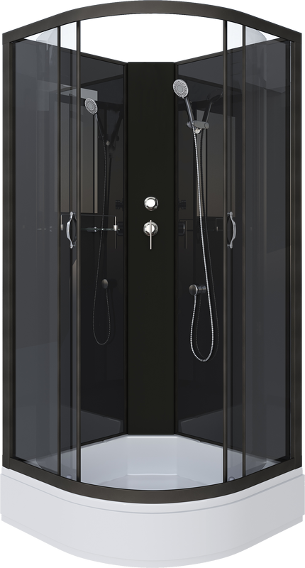 Душевая кабина Niagara Classic NG-6501-14BK 90x90 см, без крыши