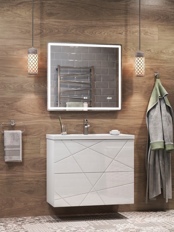 Зеркало Vigo Geometry Luxe 80