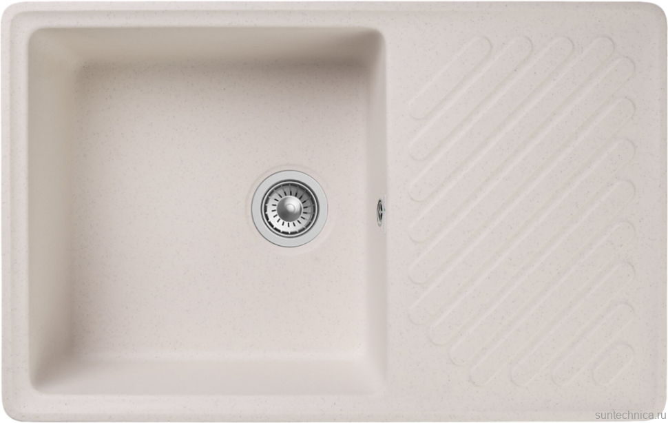 Комплект Мойка GranFest Quarz Z 52 белая + Измельчитель Bone Crusher BC 910-SL-Slim Line