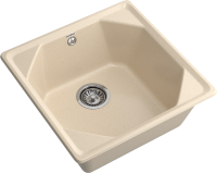 Комплект Мойка GranFest Unique U-500 кашемир + Измельчитель Bone Crusher BC 910-SL-Slim Line