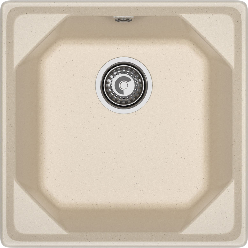 Комплект Мойка GranFest Unique U-500 кашемир + Измельчитель Bone Crusher BC 910-SL-Slim Line