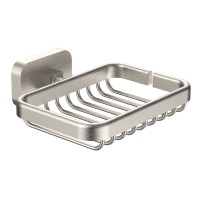 Мыльница Wonzon & Woghand Graffity WW-9324-BN настенная, цвет никель Мыльница Wonzon & Woghand Graffity WW-9324-BN настенная, цвет никель