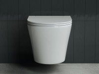 Комплект Унитаз подвесной Ceramicanova Forma CN3011 с микролифтом + Инсталляция STWORKI + Кнопка Хельсинки 500471 черная матовая