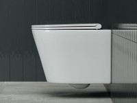 Комплект Унитаз подвесной Ceramicanova Forma CN3011 с микролифтом + Инсталляция STWORKI + Кнопка Хельсинки 500471 черная матовая