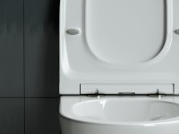 Комплект Унитаз подвесной Ceramicanova Forma CN3011 с микролифтом + Инсталляция STWORKI + Кнопка Хельсинки 500471 черная матовая