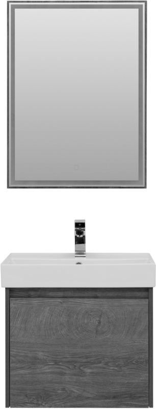 Мебель для ванной комнаты Aquanet Nova Lite 60 дуб рошелье, 1 ящик