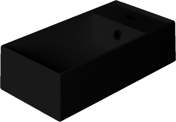 Раковина маленькая в туалет Simas Agile AG 50 черный