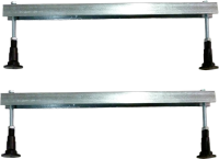 Акриловая ванна Triton Литл 110x70 см, пристенная, белая, на ножках