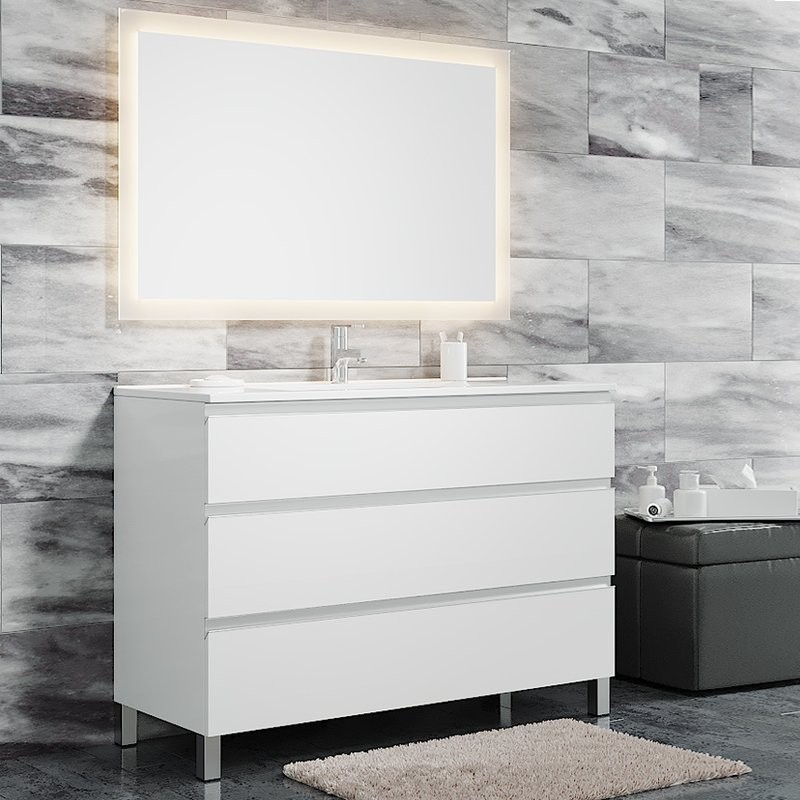 Мебель для ванной комнаты Sanvit Авеню 3 120, белая