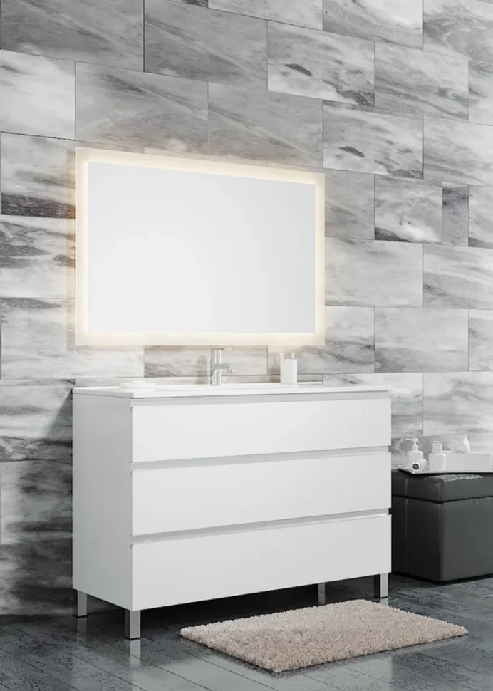 Мебель для ванной комнаты Sanvit Авеню 3 120, белая