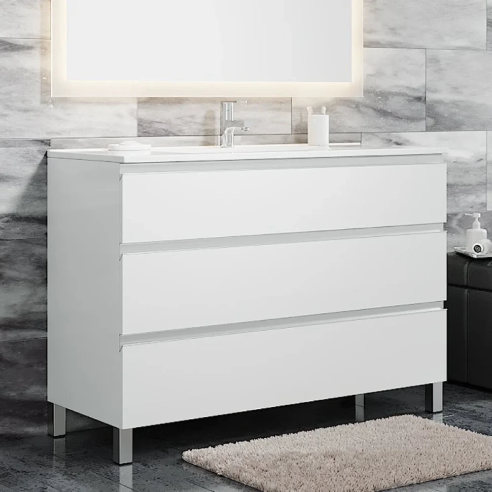 Мебель для ванной комнаты Sanvit Авеню 3 120, белая