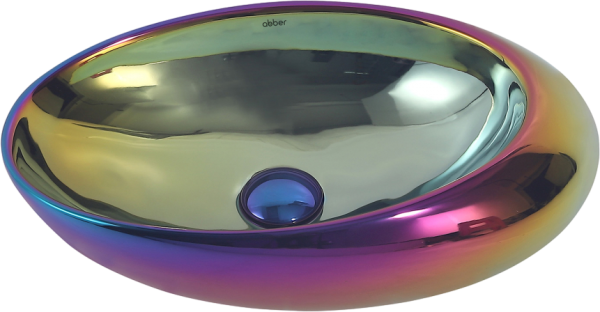 Накладная раковина Abber Bequem AC2107Regen хамелеон