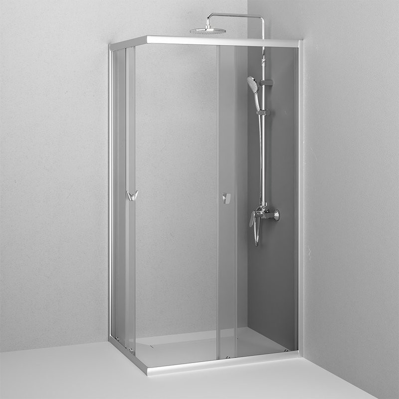 Душевой уголок AM.PM Sunny W87G-403-12090-MT 120x90 см, серебро