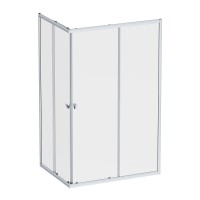 Душевой уголок AM.PM Sunny W87G-403-12090-MT 120x90 см, серебро