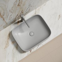 Накладная раковина Ceramicanova Element CN6052MSG серая матовая