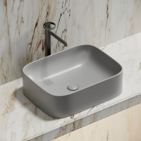 Накладная раковина Ceramicanova Element CN6052MSG серая матовая