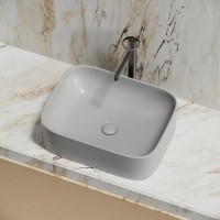 Накладная раковина Ceramicanova Element CN6052MSG серая матовая
