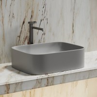Накладная раковина Ceramicanova Element CN6052MSG серая матовая