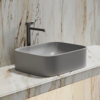 Накладная раковина Ceramicanova Element CN6052MSG серая матовая