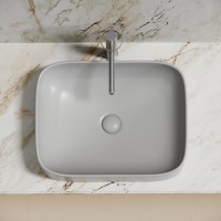 Накладная раковина Ceramicanova Element CN6052MSG серая матовая
