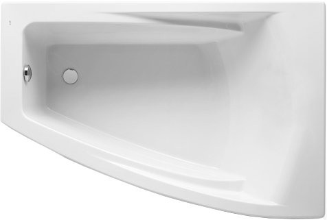 Акриловая ванна Roca Hall Angular ZRU9302865 150x100 см, угловая, правая, пристенная, асимметричная (уценка: скол на борту)