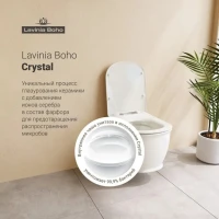 Комплект Lavinia Boho Унитаз подвесной Bell Pro Rimless 3301101R + Крышка-сиденье Bell Pro 33290100 с микролифтом + Инсталляция RelFix 38010020 + Кнопка RelFix 3805001W белая
