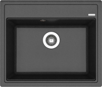 Комплект Мойка Florentina Липси 600 антрацит + Измельчитель KUCHENSTERN Muhle