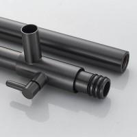 Душевая стойка Shevanik S6826T оружейная сталь
